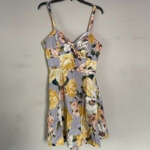 15 speechless blue yellow floral dress